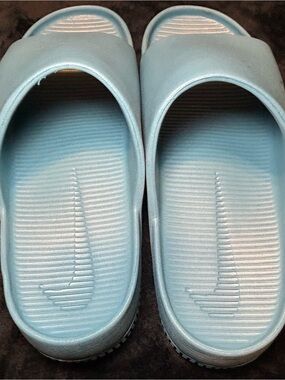 Nike Men's Slide Sandals Light Blue